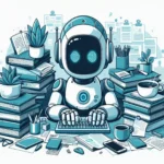 AI chatbot ngồi làm việc tại nhà, hỗ trợ người dùng sắp xếp công việc và quản lý tác vụ hiệu quả.
