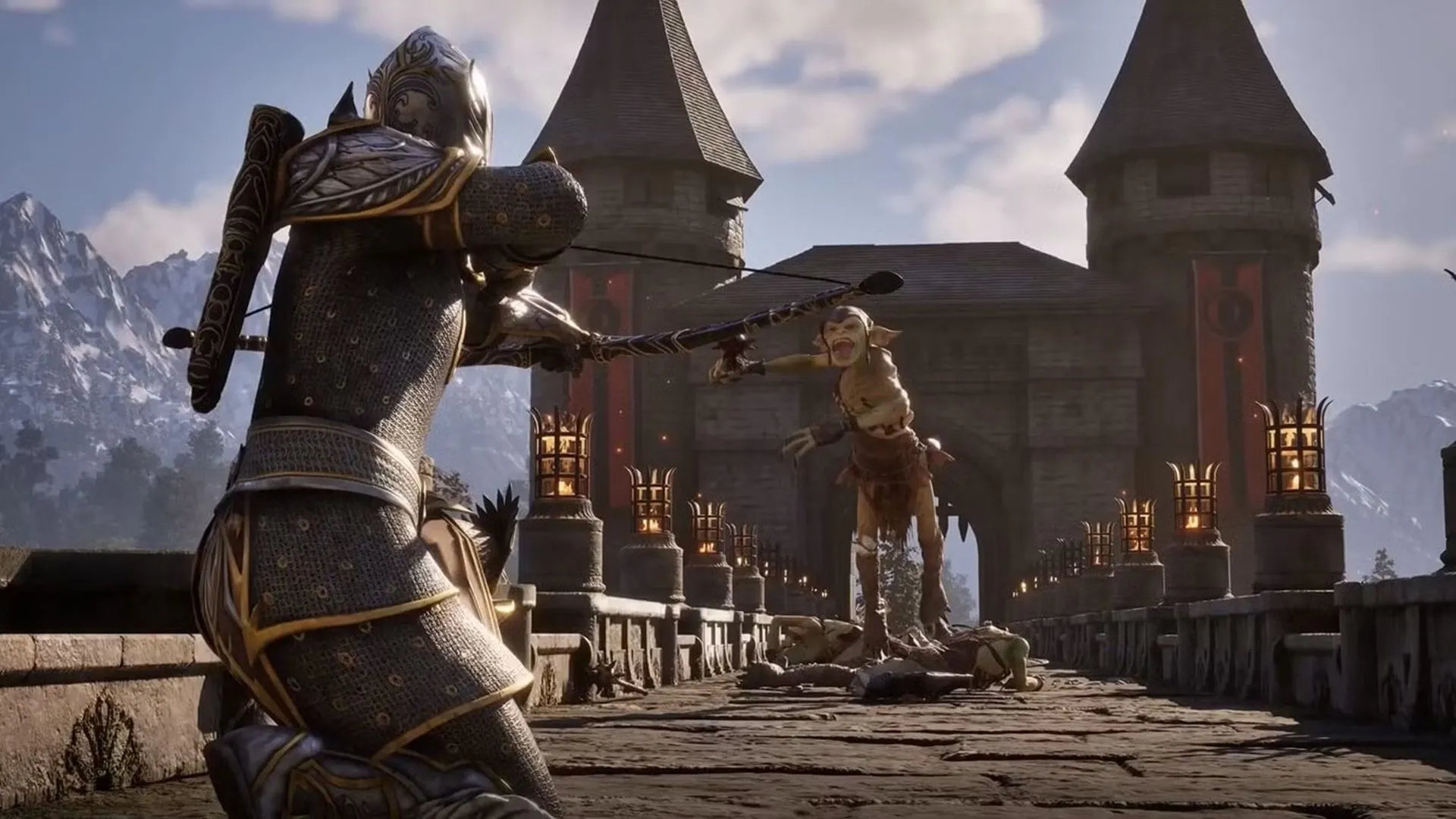 Ảnh chụp màn hình game The Elder Scrolls IV Oblivion Remastered, cho thấy đồ họa cải tiến