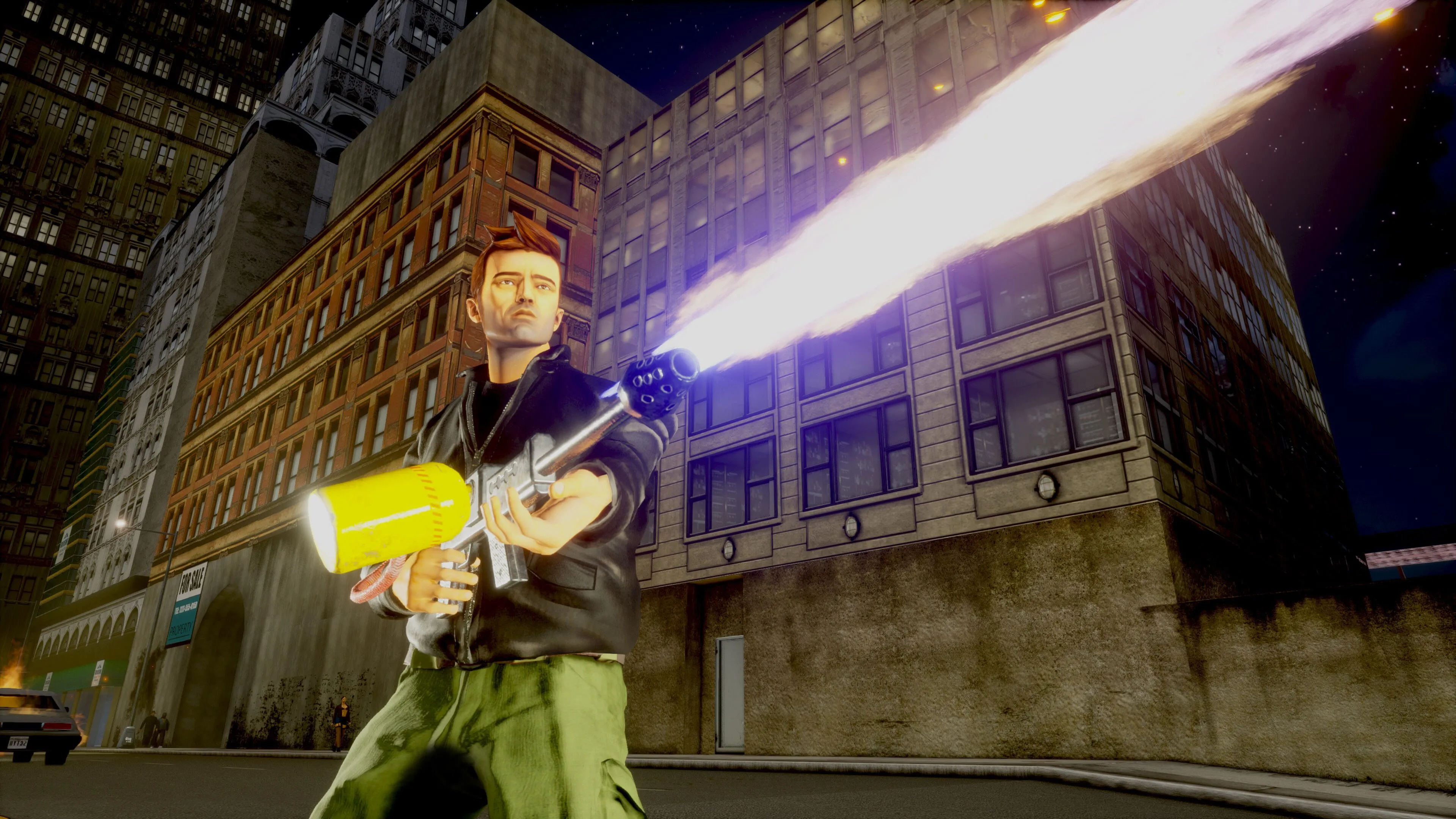 Ảnh chụp màn hình Grand Theft Auto III - The Definitive Edition, minh họa chất lượng đồ họa.