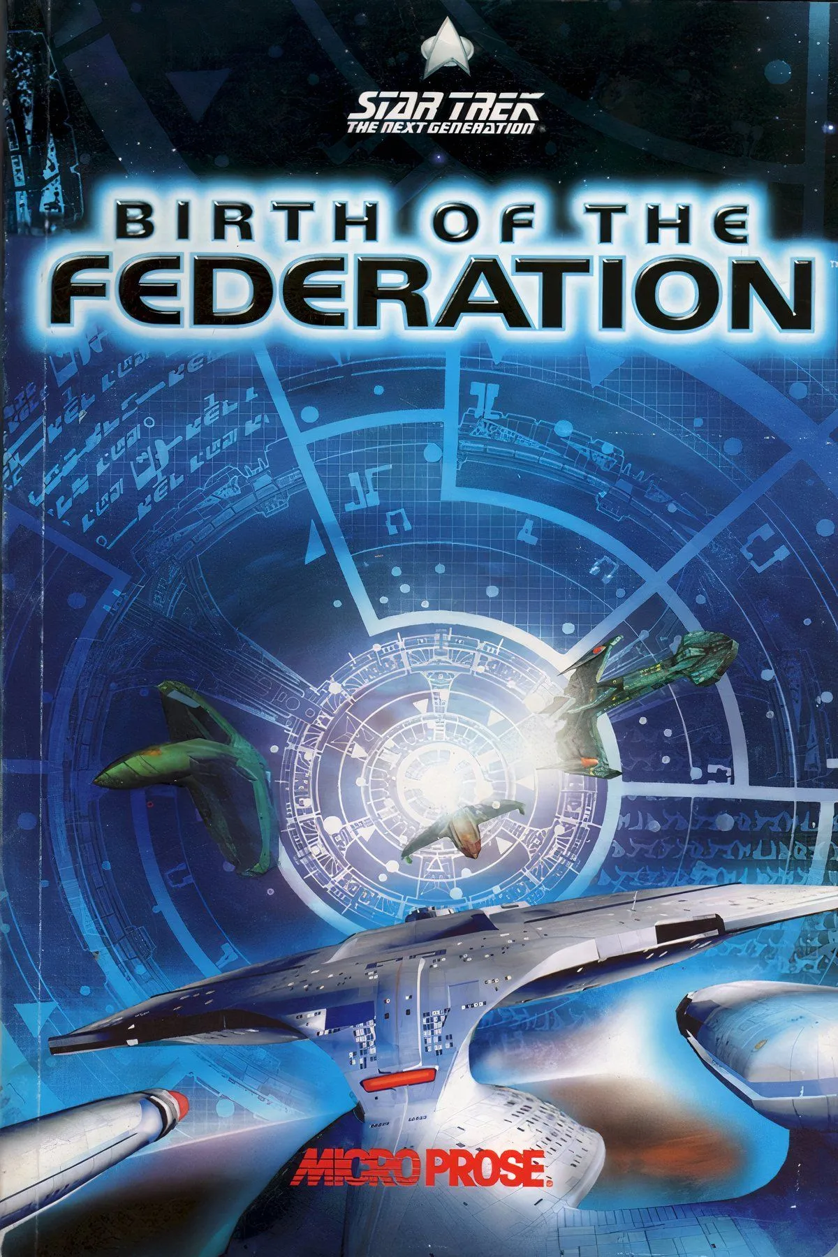 Bản đồ chiến lược trong game 4X Star Trek Birth of the Federation