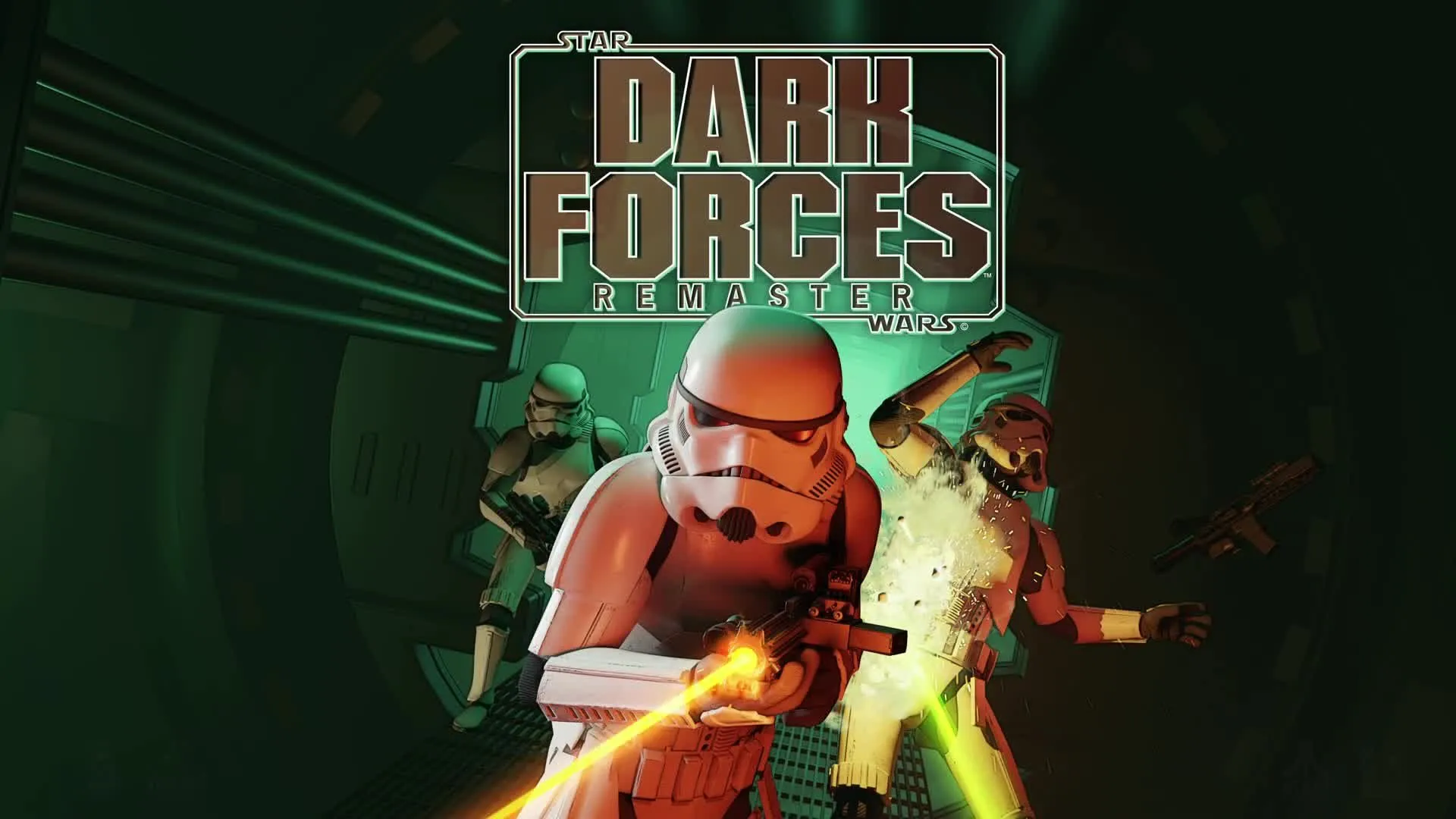 Bìa đĩa game Star Wars: Dark Forces, một trong những tựa game bắn súng góc nhìn thứ nhất tiên phong của vũ trụ Star Wars.