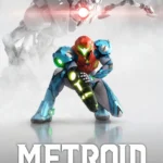 Bìa game Metroid Dread: Samus Aran sẵn sàng chiến đấu trong môi trường bí ẩn