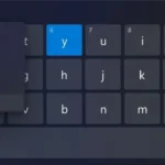 Bố cục bàn phím ảo tay cầm mới trên Windows 11, tối ưu cho điều khiển Xbox.