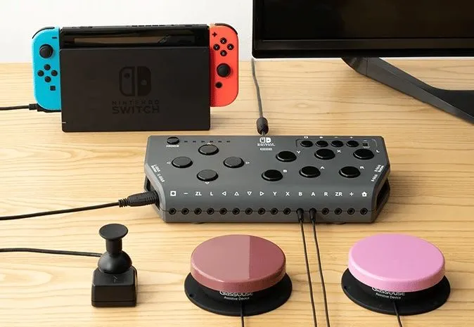 Bộ điều khiển Hori Flex hỗ trợ khả năng tiếp cận dành cho Nintendo Switch.