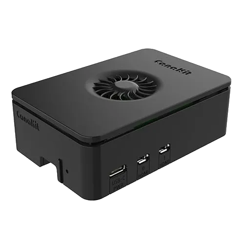 Bộ khởi động CanaKit Raspberry Pi 5 PRO, bao gồm các thành phần cần thiết để bắt đầu dự án Pi.
