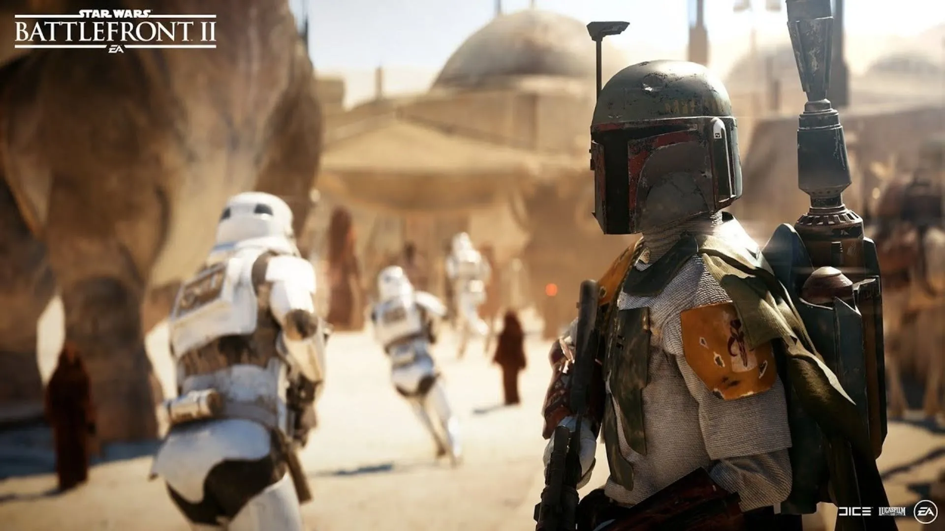 Boba Fett trong trận chiến sôi động của Star Wars Battlefront II