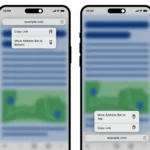 Cách chuyển đổi vị trí thanh địa chỉ Chrome trên iOS