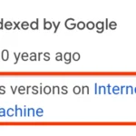 Cách truy cập tính năng xem phiên bản lịch sử trang web trên Google Tìm kiếm với Wayback Machine