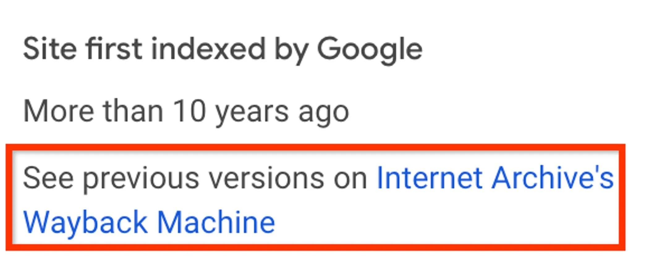 Cách truy cập tính năng xem phiên bản lịch sử trang web trên Google Tìm kiếm với Wayback Machine