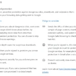 Cài đặt Bảo vệ Nâng cao trong Google Chrome để tăng cường an ninh mạng.