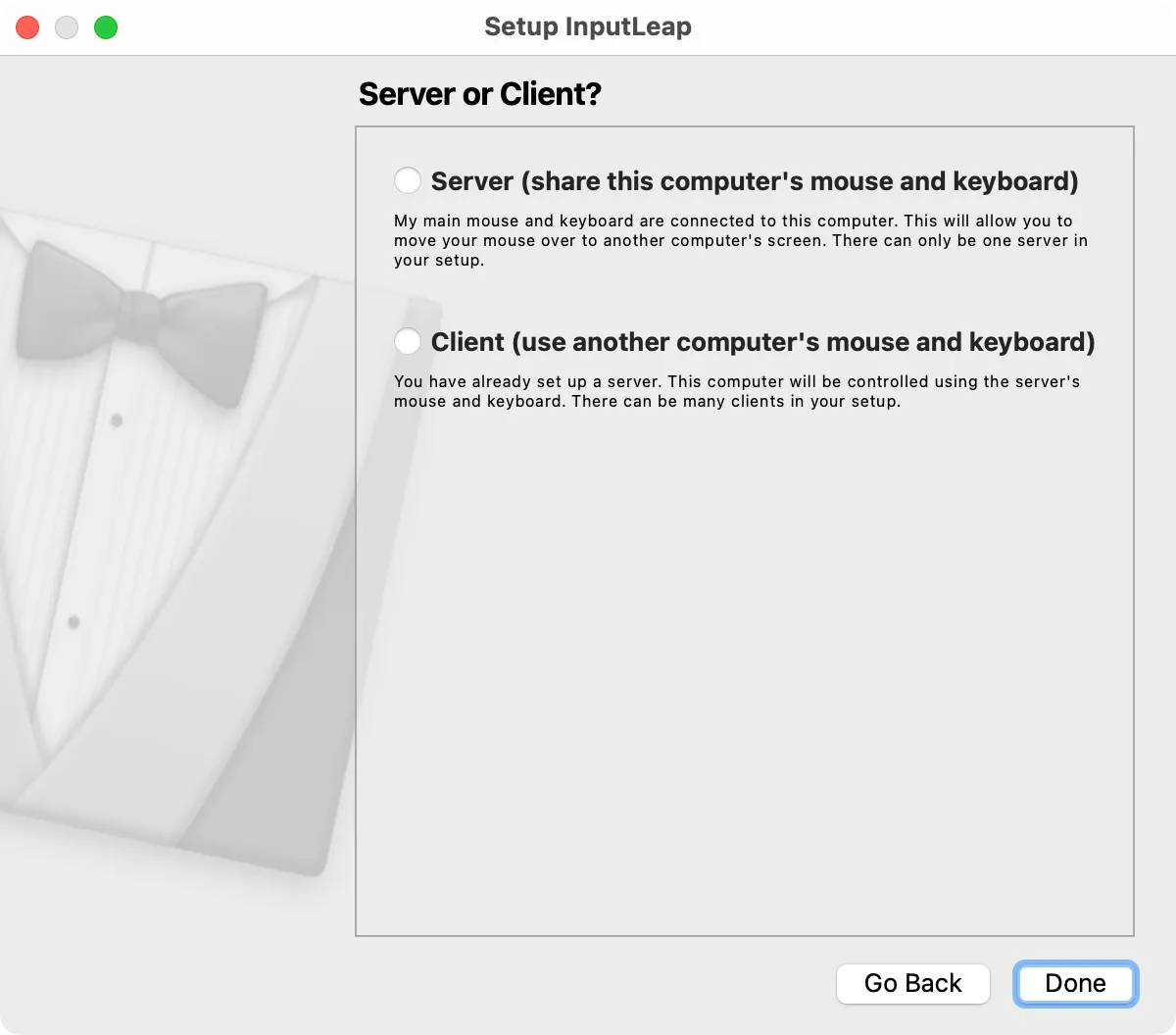 Cấu hình máy chủ KVM ảo Input Leap trên macOS, thêm màn hình Steam Deck