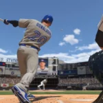 Cầu thủ Josh Donaldson trong game MLB The Show 16, thể hiện tính năng Sounds of the Show cho phép tùy chỉnh nhạc nền theo từng khoảnh khắc.