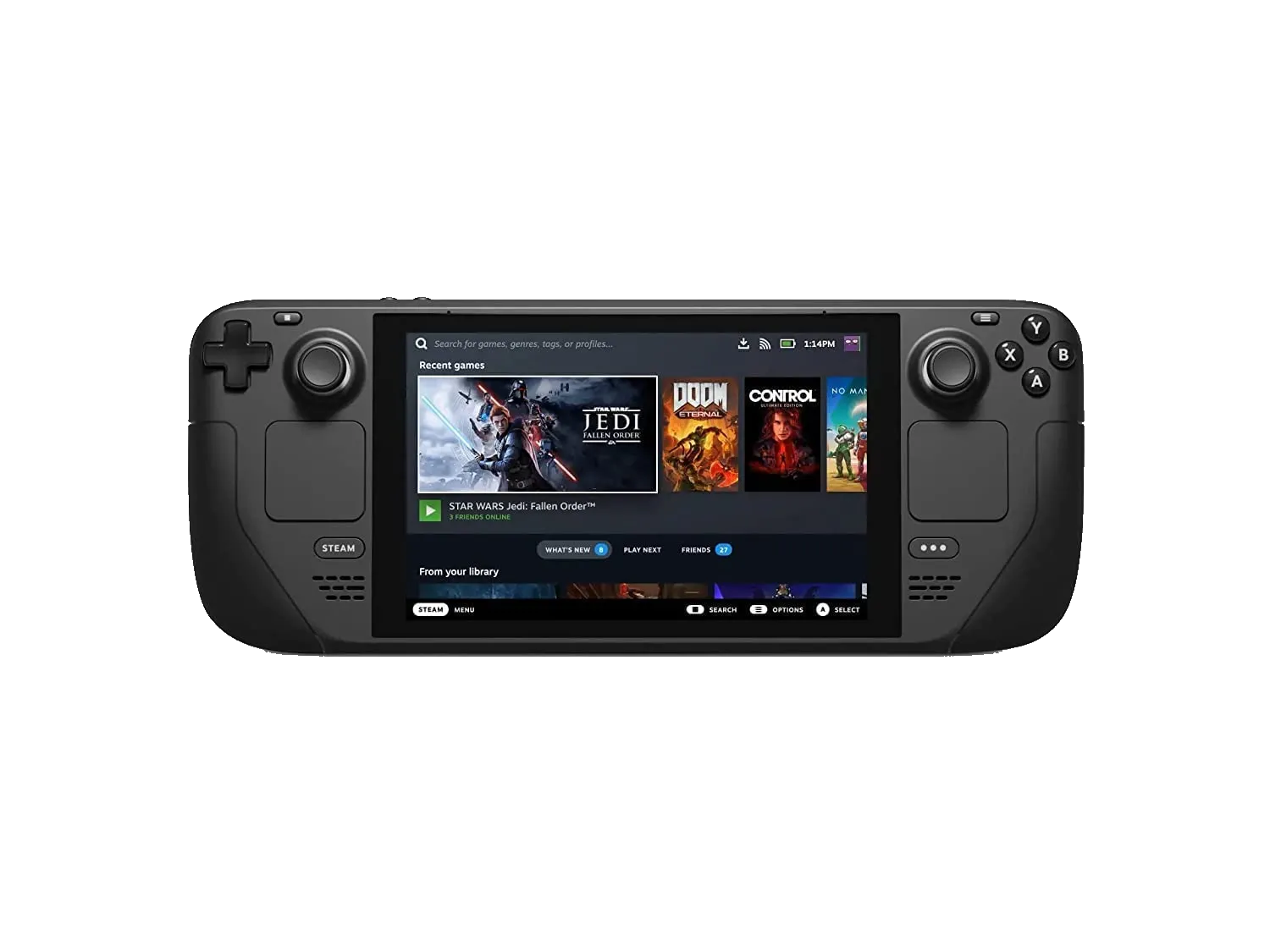 Chiếc máy chơi game cầm tay Steam Deck với hiệu năng ấn tượng