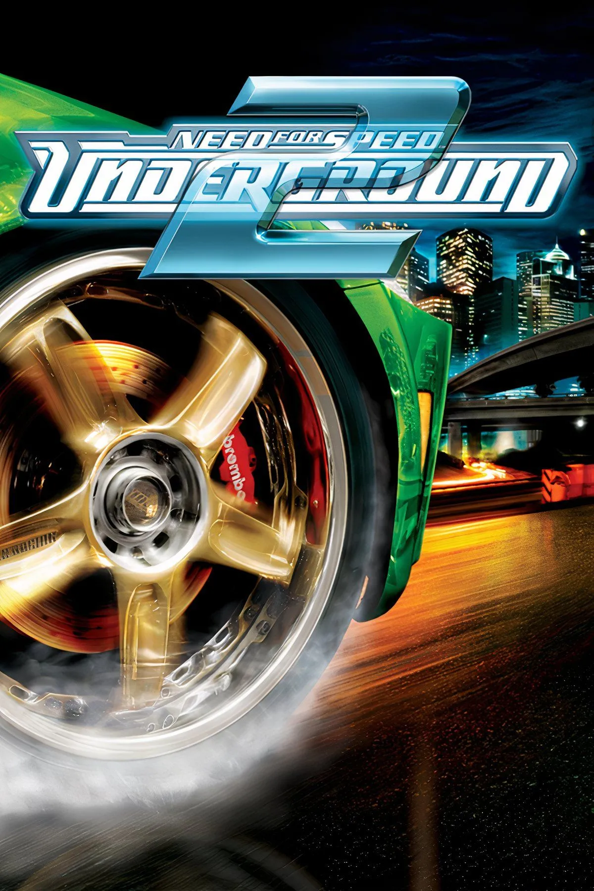 Chiếc xe độ đầy màu sắc trong Need for Speed Underground 2