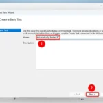Đặt tên cho tác vụ tự động khởi động lại PC trong Task Scheduler