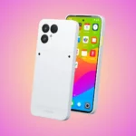 Điện thoại Fairphone 6 màu đen với thiết kế mô-đun, nhấn mạnh khả năng sửa chữa dễ dàng và bền vững