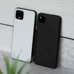 Điện thoại Google Pixel 4 và Pixel 4a đặt cạnh nhau