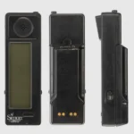 Điện thoại IBM Simon với màn hình cảm ứng điện trở và các biểu tượng ứng dụng cơ bản