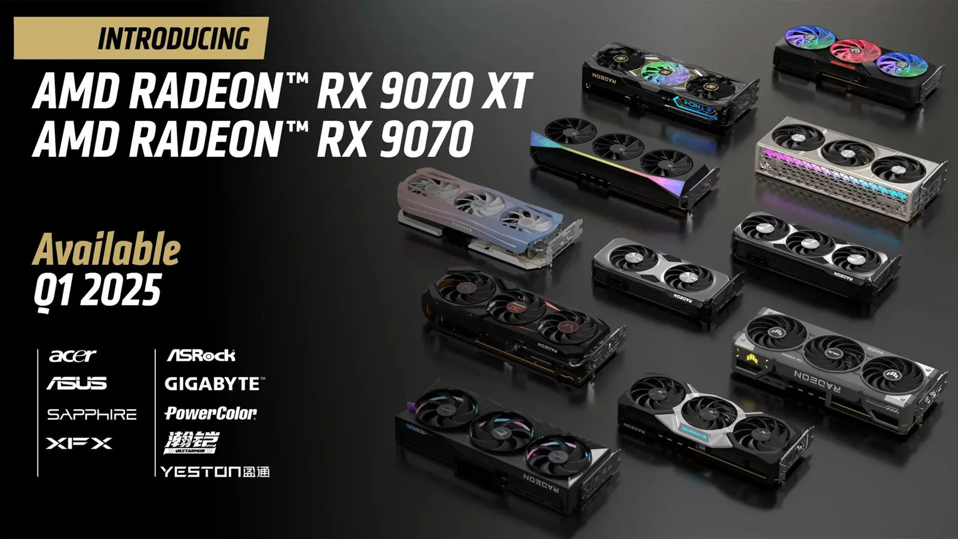 Dòng card đồ họa AMD Radeon RX 9000 (RDNA 4) sắp ra mắt