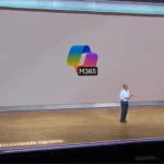 Giám đốc Microsoft Rajesh Jha giới thiệu biểu tượng Copilot AI mới tại sự kiện Microsoft Ignite 2024