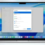 Giao diện cài đặt trình kích hoạt tự động hóa mới trong macOS 26 Tahoe cho ứng dụng Shortcuts của Apple