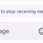 Giao diện Google Messages với nút "Hủy đăng ký" tin nhắn spam