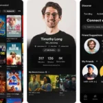 Giao diện mới của ứng dụng Plex trên Android và iOS với các màn hình Home, Library và Discover