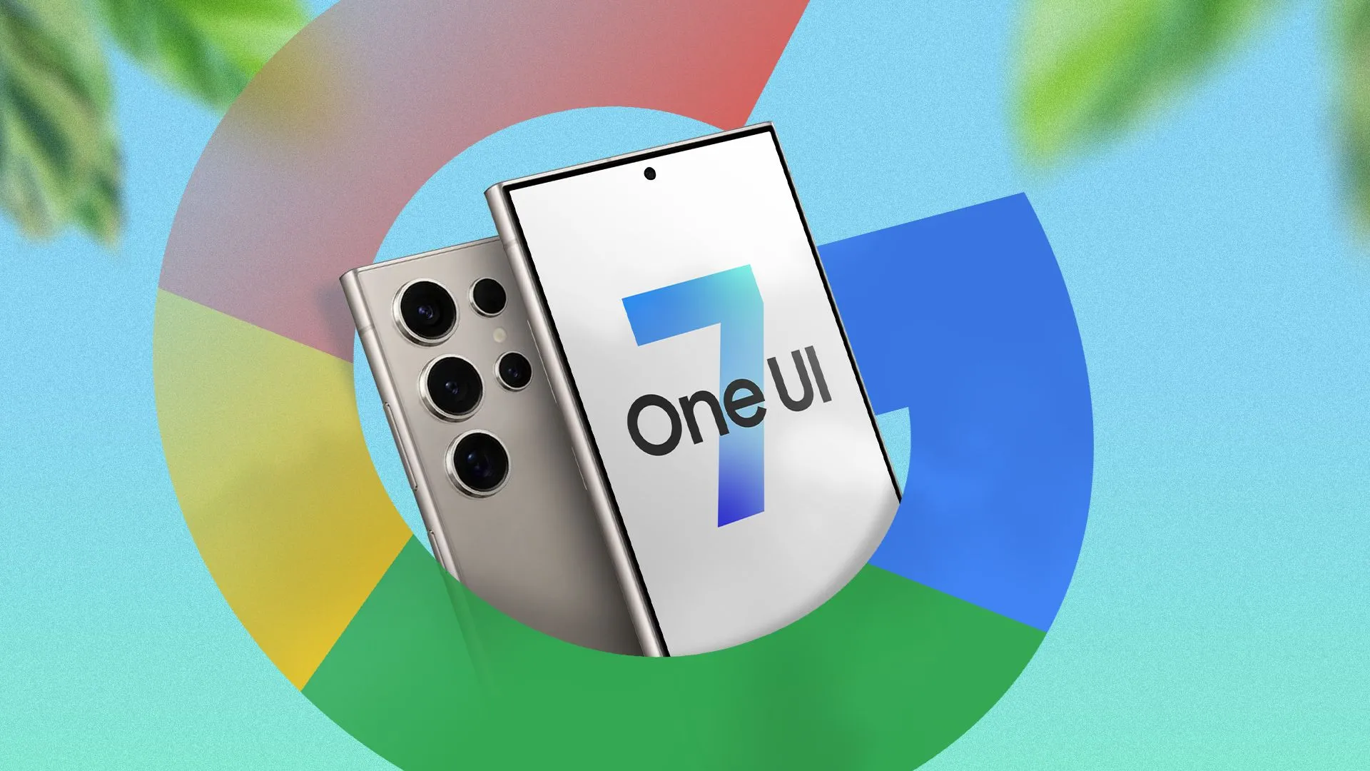 Giao diện người dùng One UI 7 của Samsung, thể hiện sự tích hợp AI và các ứng dụng Google trên dòng Galaxy S25.