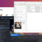 Giao diện phần mềm Steam và Mp3tag đang chạy mượt mà thông qua CrossOver trên máy Mac chạy chip Apple Silicon, minh họa khả năng tương thích ứng dụng Windows.