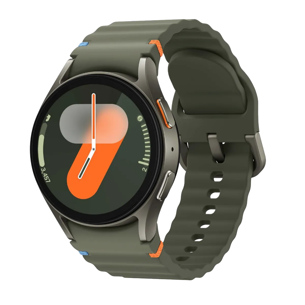 Hình ảnh cận cảnh chiếc đồng hồ thông minh Samsung Galaxy Watch 7 LTE
