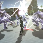 Hình ảnh gameplay trong Star Wars: Knights of the Old Republic, thể hiện đồ họa và nhân vật trong game nhập vai Star Wars kinh điển.
