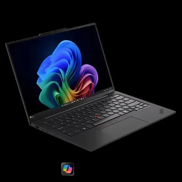 Hình ảnh tổng quan laptop Lenovo ThinkPad X1 Carbon Gen 13 Aura Edition màu đen