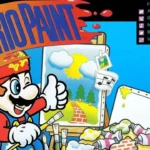 Hộp băng Mario Paint cho SNES.