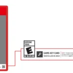 Hộp game Nintendo Switch 2 hiển thị banner Game-Key Card, minh họa cho cơ chế tải game qua eShop.