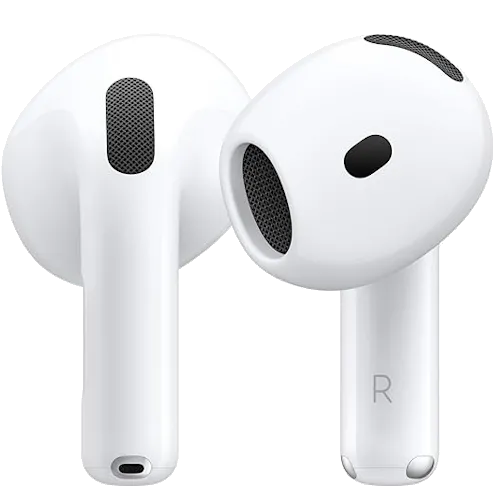 hộp sạc tai nghe Apple AirPods 4 với thiết kế cổng USB-C và vòng đeo tiện lợi