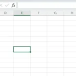 Hộp tên Name Box trong Microsoft Excel hiển thị ô E7 đang được chọn.