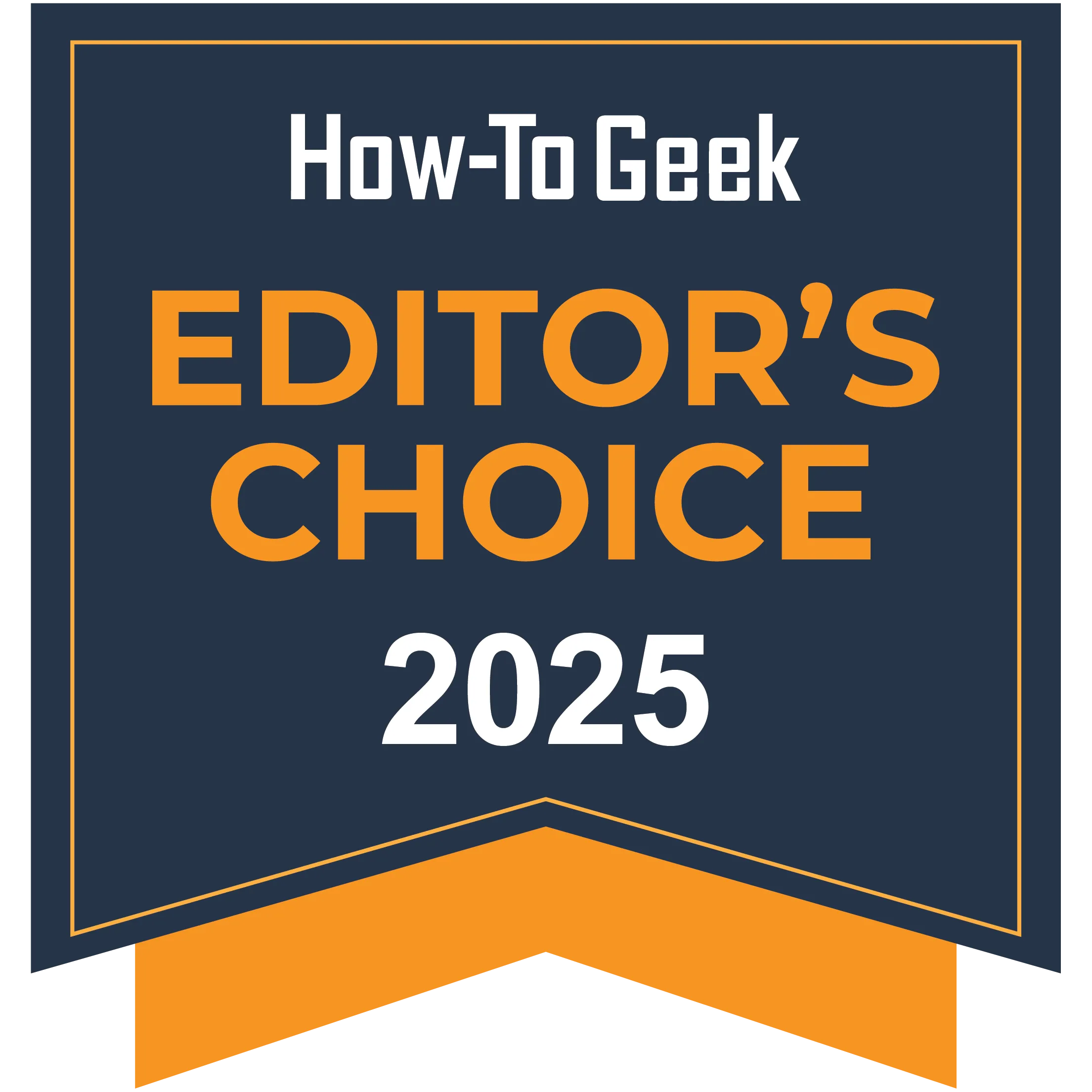 Huy hiệu Editor's Choice từ How-To Geek