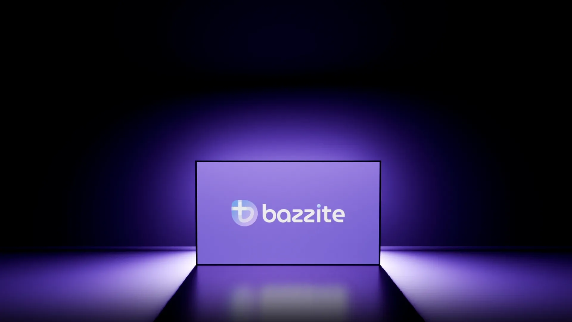 Logo hệ điều hành Bazzite OS hiển thị trên màn hình máy tính, đại diện cho một bản phân phối Linux gaming thay thế SteamOS.