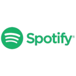 Logo Spotify trên nền trong suốt