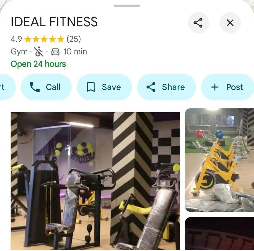 Lưu địa điểm tập gym vào danh sách các địa điểm đã lưu trong Google Maps.