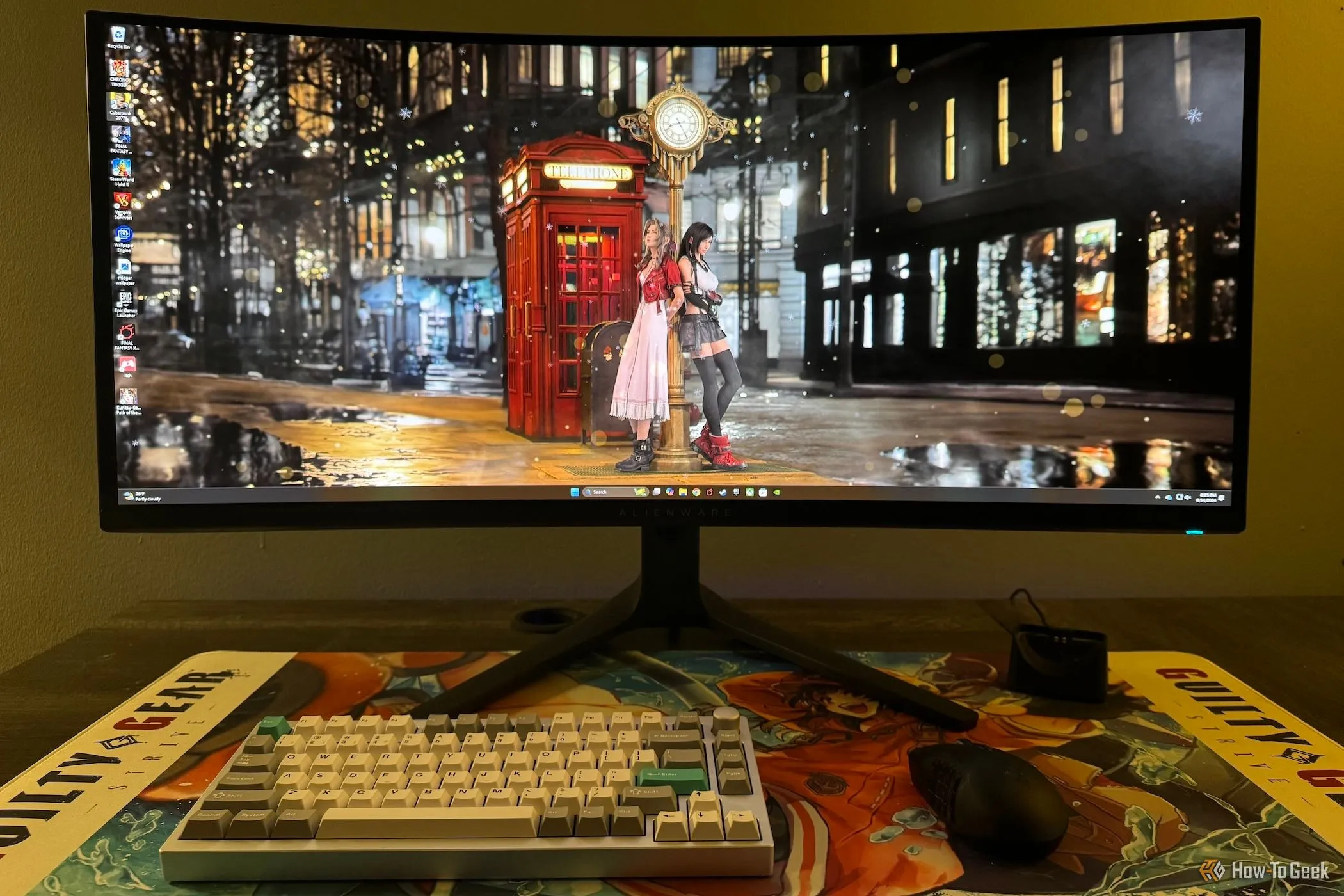 Màn hình cong chơi game hiển thị hình ảnh rực rỡ, thường không đòi hỏi hiệu chỉnh chuyên sâu.
