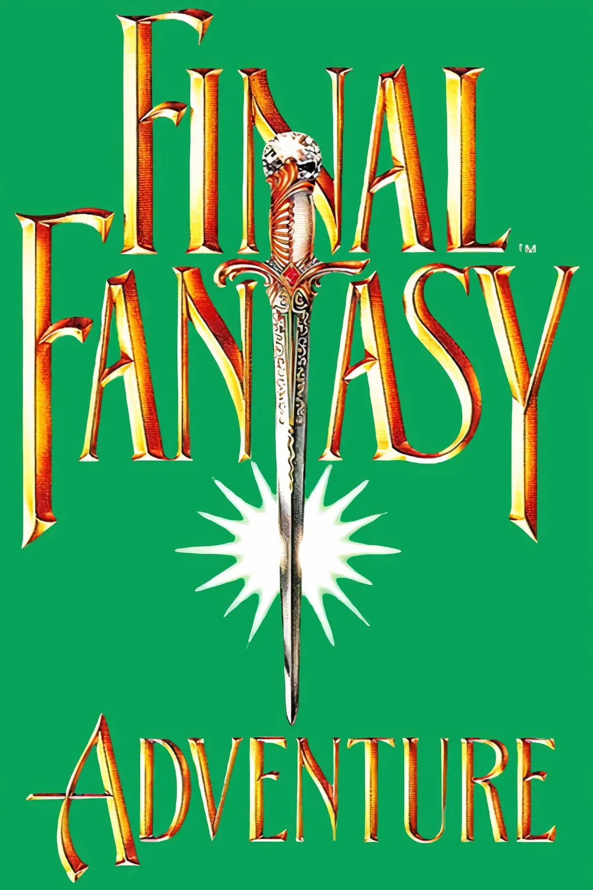 Màn hình giới thiệu game Final Fantasy Adventure trên Game Boy