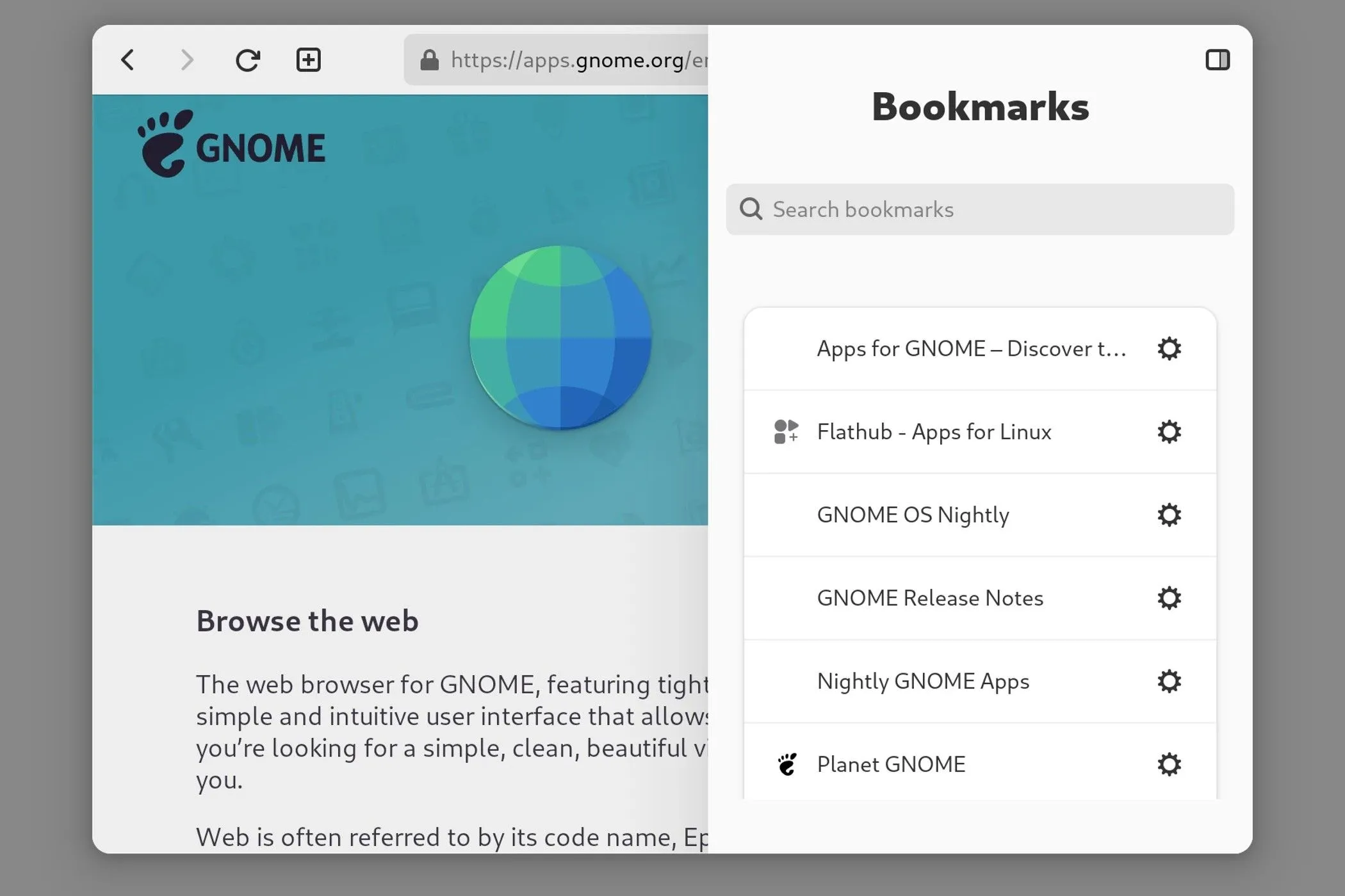 Màn hình hiển thị giao diện người dùng được cập nhật trong GNOME 47, với các cải tiến về tính năng quản lý tệp và truy cập nhanh.