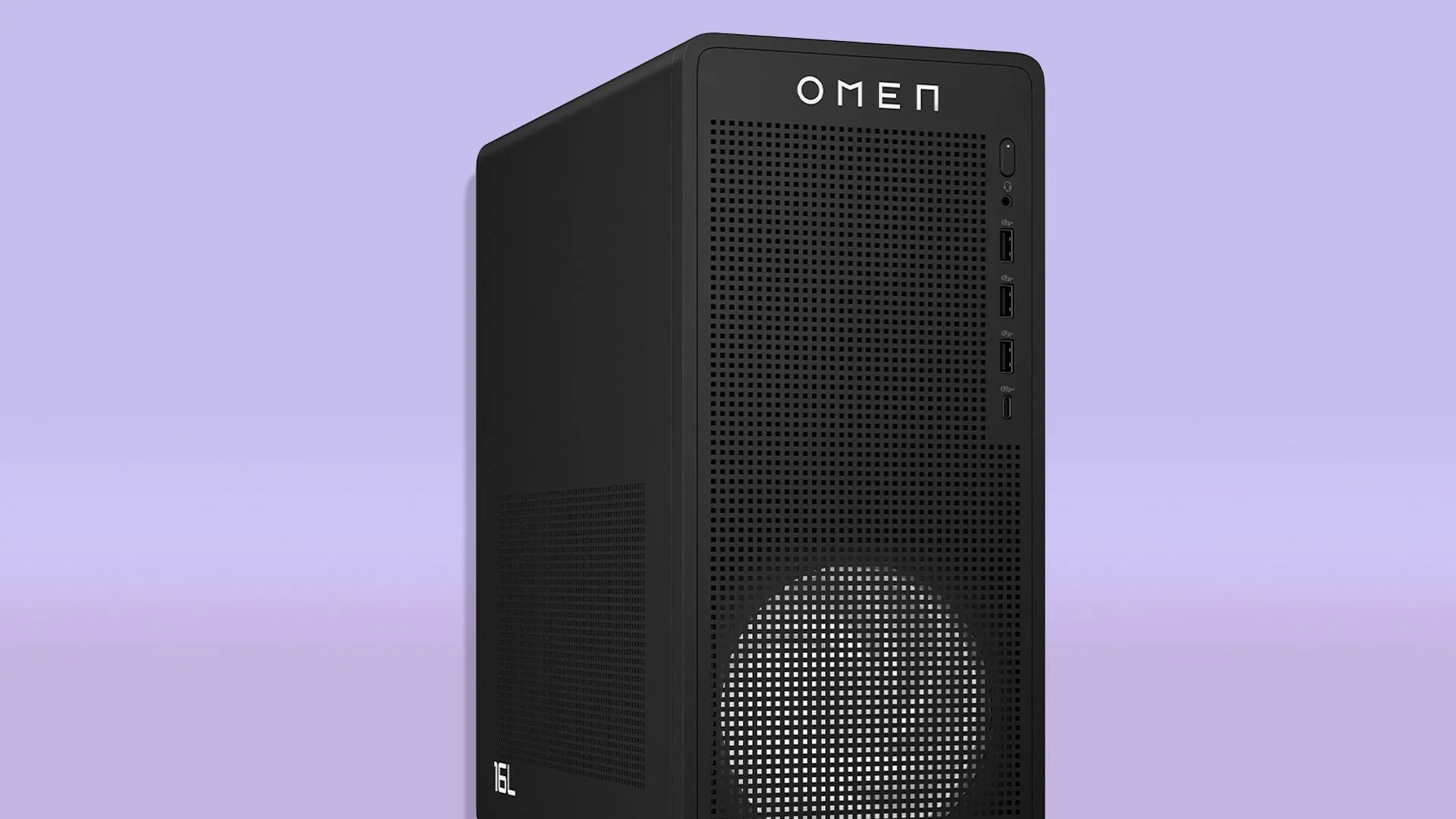 Máy tính gaming HP OMEN 16L với đèn RGB nổi bật