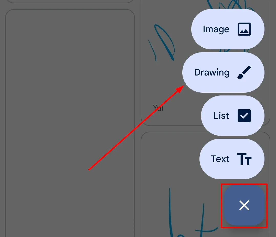 Mở bản vẽ trực tiếp trong Google Keep