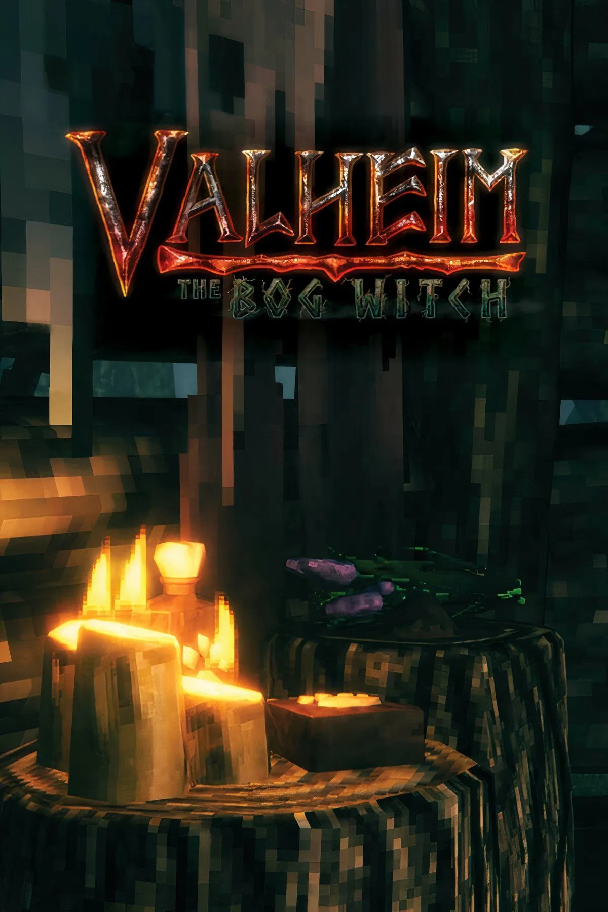Ngôi nhà gỗ cổ kính và căn cứ Valheim trong môi trường game