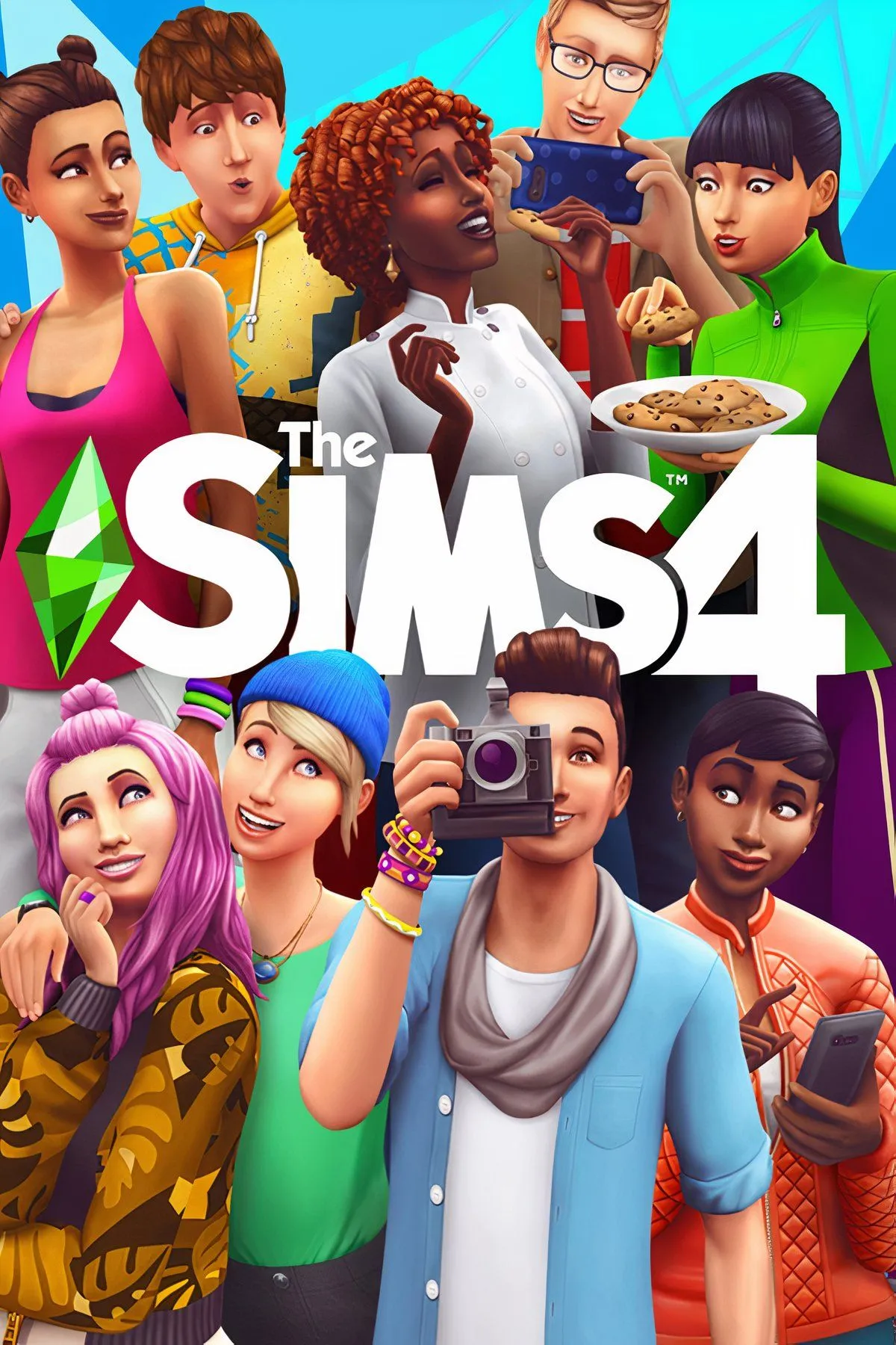 Người chơi The Sims tương tác với các Sim và xây dựng ngôi nhà mơ ước của họ trong trò chơi mô phỏng cuộc sống.