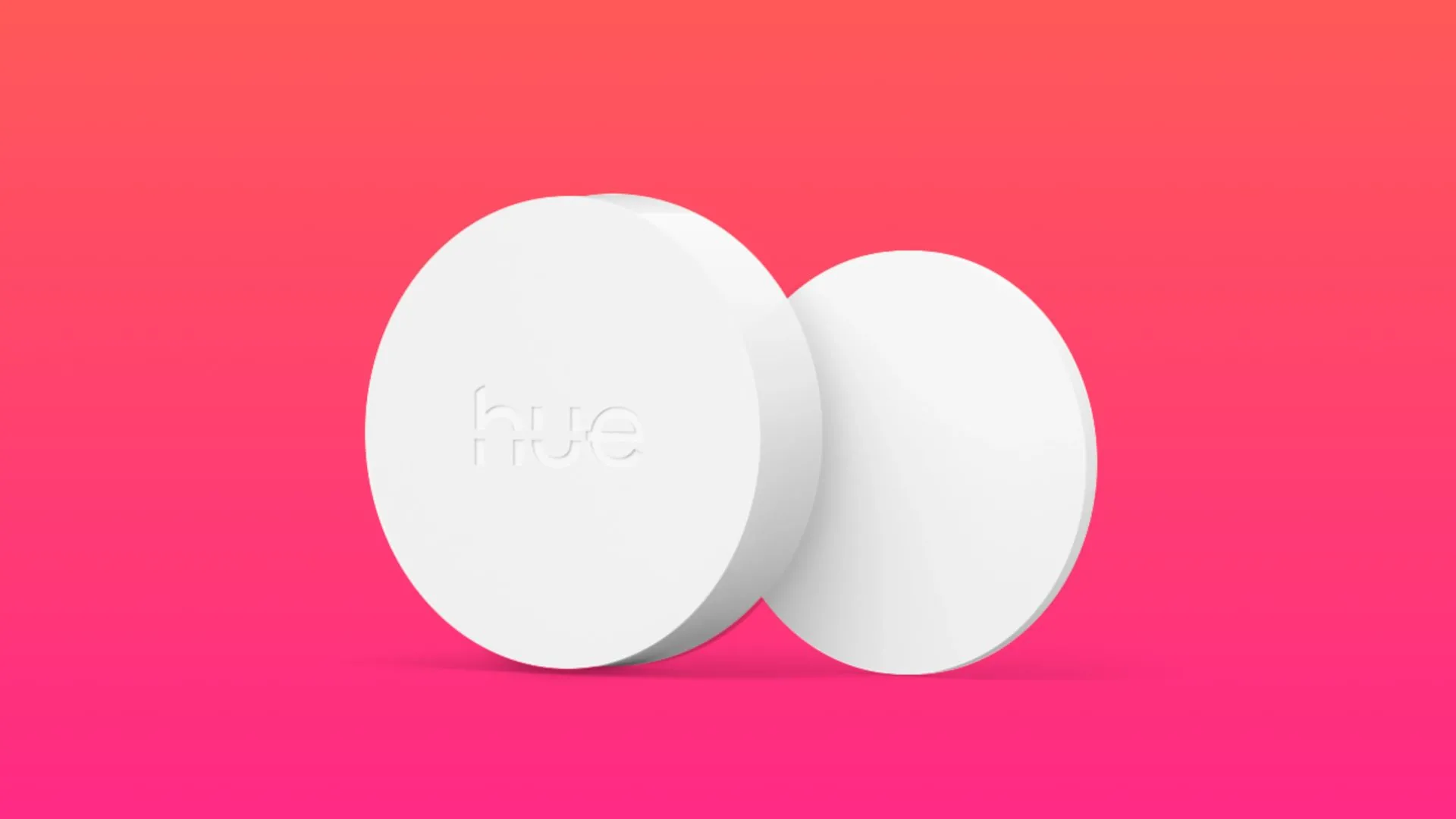 Nút thông minh Hue Smart Button mới với kích thước lớn hơn, dùng để điều khiển hệ thống chiếu sáng thông minh