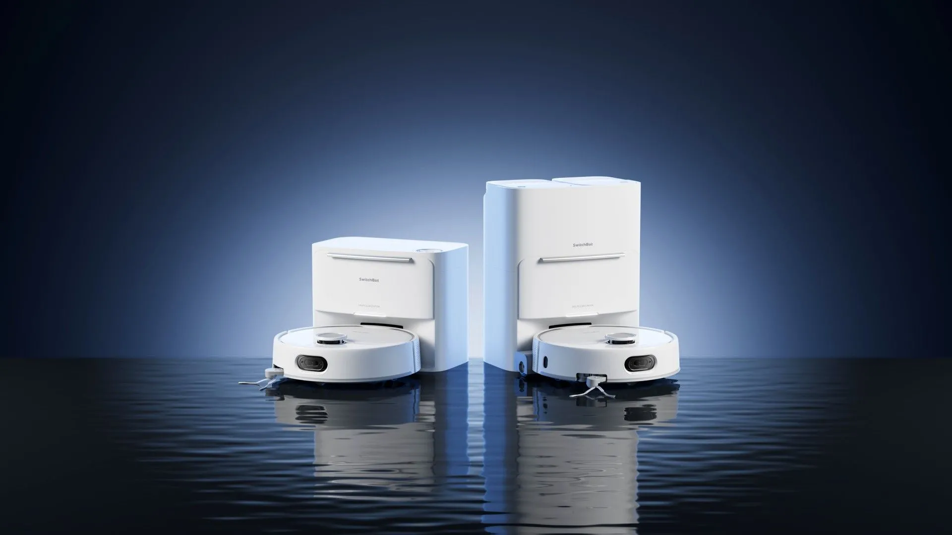 Robot lau dọn Switchbot S20 Pro và trạm sạc