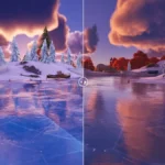 So sánh đồ họa Fortnite trước và sau khi cập nhật công nghệ Lumen của Unreal Engine 5.